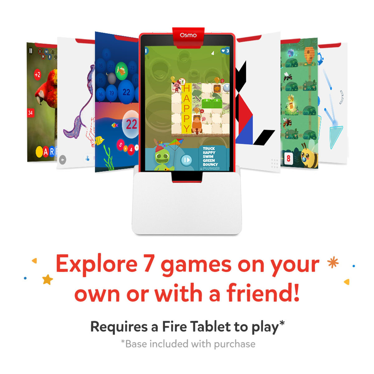 Genius Starter Kit + Family Game Night for Fire tablet - explore 7 games on your own or with a friend