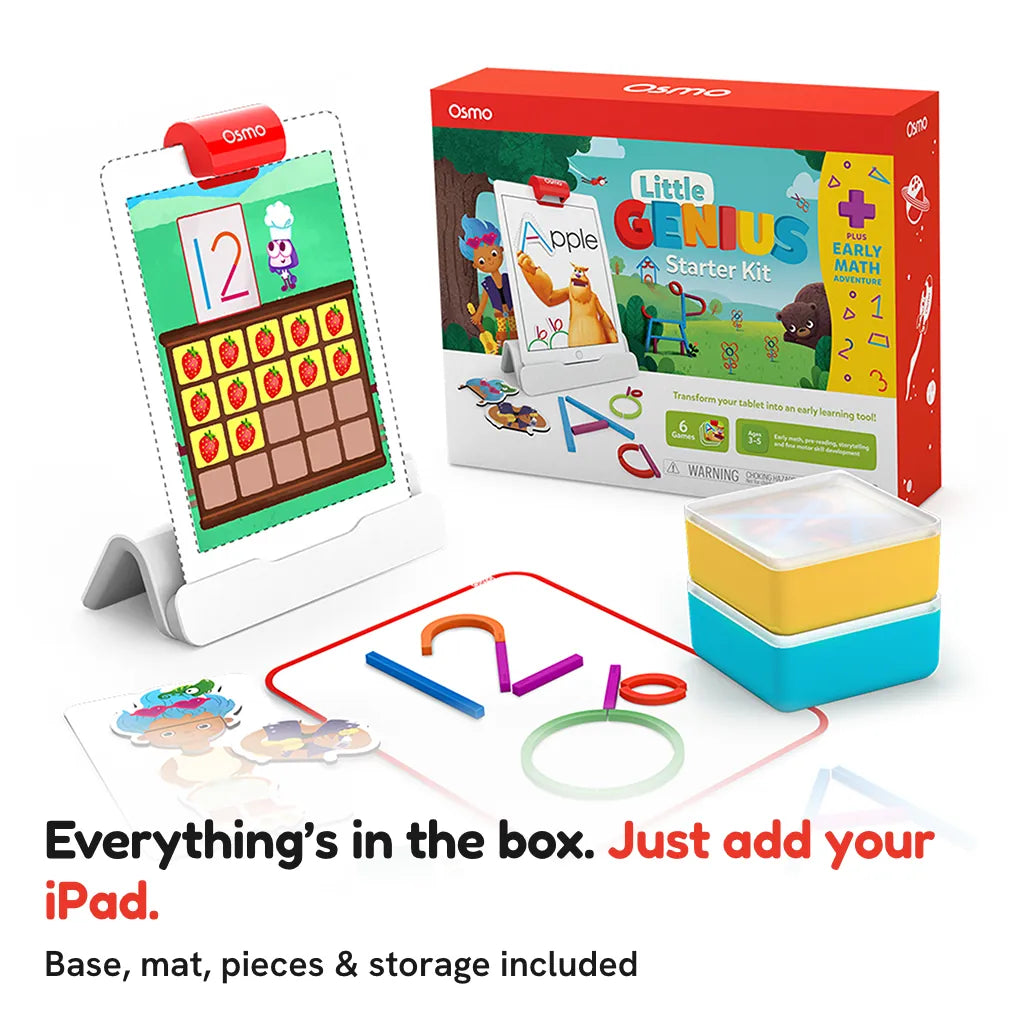 Osmo Little Genius Starter Kit for iPad (Ages 3–5) | PlayOsmo